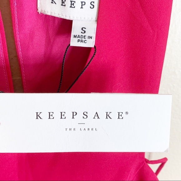 Keepsake The Label Countdown Mini Dress Pink NWT - Picture 4 of 10